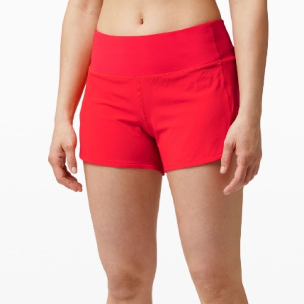 Speed Up Mid-Rise Lined Shorts Size 6